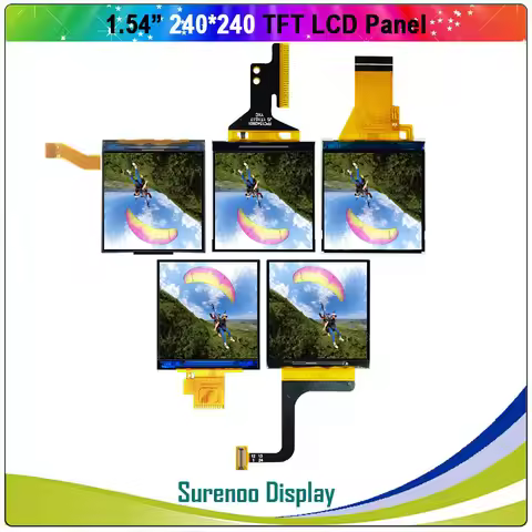 1.54" inch 240*240 Serial SPI / 8_Bit MCU TFT LCD Module Display Screen Panel LCM Build-in ST7789 Dr