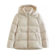 imported NEW UNIQLO 2024 Winter New Ladies Hooded Non-running Velvet Hat Detachable Solid Color Pres