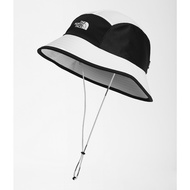 THE NORTH FACE - RUN BUCKET HAT - TNF BLACK-TNF WHITE - หมวกวิ่ง หมวกบักเก็ต