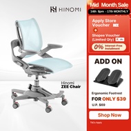 Hinomi Zee V2 Ergonomic Kids Chair Children Study Chair with Locking Wheels