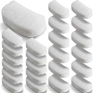 Pushglossy 24 Pcs Water Polishing Pads 5.71 x 2.76 x 1.38 Inches Mechanical Filter Media Filter Pad 