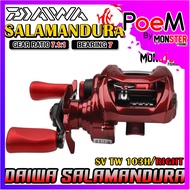 รอกตกปลา รอกหยดน้ำไดว่า DAIWA SALAMANDURA SV TW 103H/103HL (มีทั้งหมุนขวาและหมุนซ้าย)