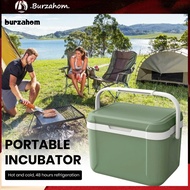 BUR_ Ice Keep Cooler Portable Camping Cooler Box with Long-lasting Ice Retention Perfect for Outdoor Picnics and Travel