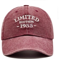 70th Birthday Gifts for Men Women, Happy 70th Birthday Decorations - Adjustable Embroidered Baseball