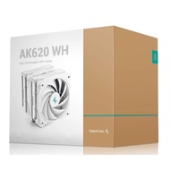 DEEPCOOL AK620 ZERO DARK | CPU Air Cooler (Black / White)