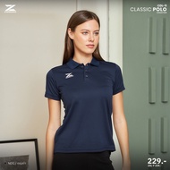 ใหม่ล่าสุด!! เสื้อโปโลผู้หญิงสีล้วน CADENZA (คาเดนซ่า) รุ่น CDL-11 WOMEN (CDL-11Y) สีกรมท่า/ดำ/เทา/เ