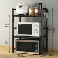 Kệ Lò Vi Sóng kích thước có thể điều chỉnh 2/3 tầng -Kệ Để Lò Vi Sóng Điều chỉnh chiều cao Kệ Để Đồ 