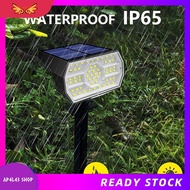 [ap4l43.] Solar Spot Light 56 LED Outdoor Solar Landscape Spotlights Waterproof 3 Modes Garden Light