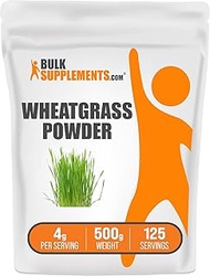 BULKSUPPLEMENTS.COM Wheatgrass Powder (500 Grams)