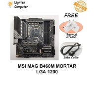 【USED】MSI MAG B460M MORTAR Motherboard | B460 | LGA 1200 | 10th Gen Intel | mATX Micro ATX