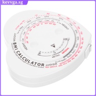 Bmi Chart with Weight and Height Body Measuring Tapes Calculator Automatic Rolling Girth Ruler  kevv