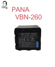 แบตเตอรี่ พานาโซนิค VBN-260/PANASONIC Battery VBN-260 ความจุ 3,850mAh