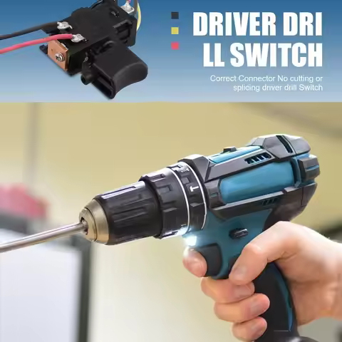 Delighted- Switch for Makita HP457D DF457DWE DF457D HP347D DF347D HP457 DF347DWE Cordless Screw Driv