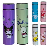 Cartoon Temperature Flask LED Display Vacuum Thermal Flask 500ml Termos Thermos Bottle Thumbler