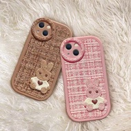For Xiaomi Mi 11 Lite G 5G 12 5G 12X Poco F3 Poco X3 GT Redmi K30 Pro K40 Pro Note 10 5G New Spike Show Rabbit Mobile Phone Case Fashion Autumn and Winter Protective Cover