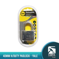 40MM H/DUTY PADLOCK - YALE