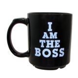 MANAGEMENT QUOTE BOSS MUG CP801 BLACK (1PCS) (LOCAL READY STOCK)