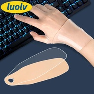 LUOLV Sports Sprain Wrist Guard, Silicone Transparent Wrist Guard,  Sebs Gel SEBS Gel Gloves Male Female