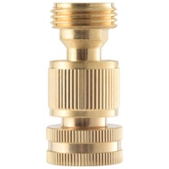HAPPY TIME-Garden Hose Quick Connect Solid Brass Quick Connector Garden Hose Fitting Water Hose Conn