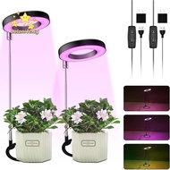BOLONI12 LED Plant Grow Light, Height/Angle Adjustable Timer Full Spectrum Lamp, Plant Growth Full S
