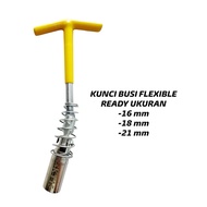 Flexible spark plug wrench 16 mm 18 mm 21 mm flexible handle spark plug socket wrench