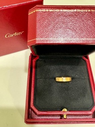 Cartier LOVE Ring 玫瑰金戒指
