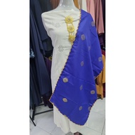 Veil Bunga Tabur | Tudung Tarung | Songket | Veil | Shawl | Hijab | 100%Cotton