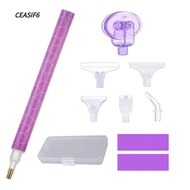 CEASIF6 Diamond Painting Pen Kit, Embroidery DIY Drill Pen Roller, Practical Roller Tool Cross  Acce