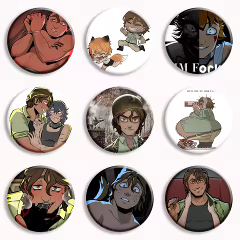 Boyfriend to Death Game Soft Button Pin YKMET Strade Anime Brooches Badge Bag Decor Accessories Fans