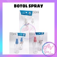 Spray bottle spray bottle/ 50ml spray bottle/ 75ml spray bottle/ 100ml spray bottle/