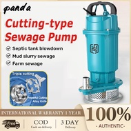 Sewage Submersible Pump 220V 1000W 2HP High Lift Water Booster Pump Jet Pump Cutting Type Water Pump
