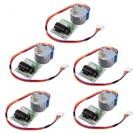 HiLetgo 5pcs ULN2003 28BYJ-48 4-Phase Stepper Motor with 5V Drive Board for Arduino PI PIC Raspberry