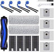 VIEWALL X9 Accessories for Ecovacs Deebot X9 Pro Omni / X9 Pro Vacuum Cleaner, 1 Main Brush, 2 Rolls
