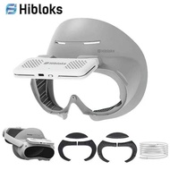Hibloks VR Cover Pico 4 Interface With Radiator Cool Mask Widen Face Pad Replacement For PICO4 Ultra