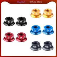 MagiDeal 2 Pieces Bicycle  Nut Drums Screws M10 Axle Screw  Screw Fastener Washer