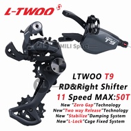 LTWOO T9 1X11Speed Groupset 2-Way Release Trigger Shifter Damping Rear Derailleur For MTB Bike Parts