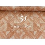 Tikar Getah 6 kaki/feet (183cm) Jenama Ekonor 0.55mm penuh PVC [Panjang/ Length 5 meter satu gulung]