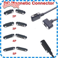 SHOOGEL DC Magnetic Pogo Pin Connector, Waterproof 2A Pogopin Magnetic Connector, 2Pin 3Pin 4Pin 5Pi