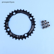 [Prs] BULOS Bicycle 104BCD Chainring 3x9S 22T/32T/44T Mountain Bike Chain Ring Durable 104/64BCD Tri