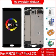 5.7" Original AMOLED For MEIZU Pro 7 Plus LCD Touch Screen Replacement Digitizer Assembly For Meizu 