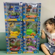 【Ready Stock】paw patrol toys tower helicopter ultimate rescue remote control robocar poli dog toys r