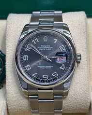 Rolex 116200 罕有黑唱片