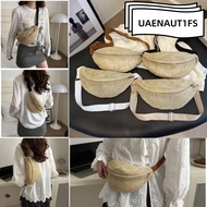 UAENAUT1FS Shoulder Bags, Boho Crochet Waist Pouch, Travel Woven Versatile Eco-Friendly Crossbody Ba