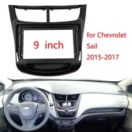 9 Inch Android Player frame 2DIN Head Car Radio Dash Frame Panel For 2015-2017 CHEVROLET SAIL