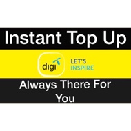 DIGI TOP UP : RM30, RM50 & RM100