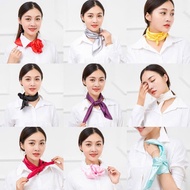 Square silk scarf for women 70 70x70cm turban bandana, beautiful, high-quality head covering to make