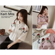 AP - KEM MITA Rayon material, cool, fits L, live front buttons rightKiri with pockets, LD96CM PJ65CM