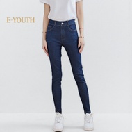 Eyouth 10102 Women Jeans High Waist slim fit tight stretchy work office casual ladies pants