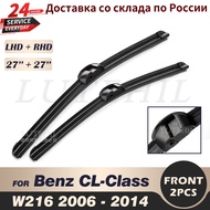 Wiper Front Wiper Blades For Mercedes Benz CL 550 4MATIC 600 63 65 AMG W216 C216 Windshield Windscre
