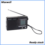 maxwell   KK9 Weather Radio SW AM FM Portable Radio Battery Operated Longest Lasting Radio For Emergency Hurricane